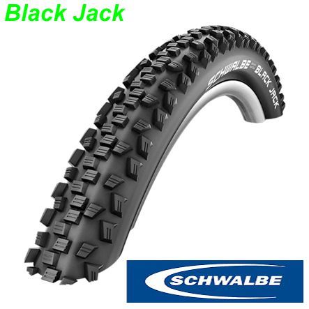 Schwalbe Pneu Black Jack 26x2.10 (54-559) HS 407 schwarz